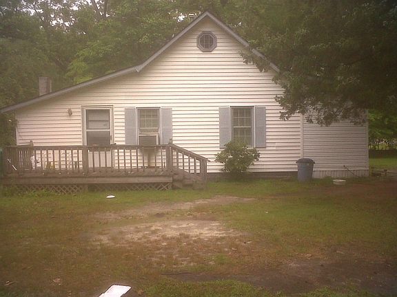 side view from adjacent lot