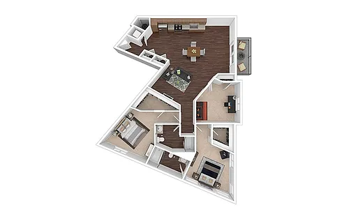 Floor plan Wright
