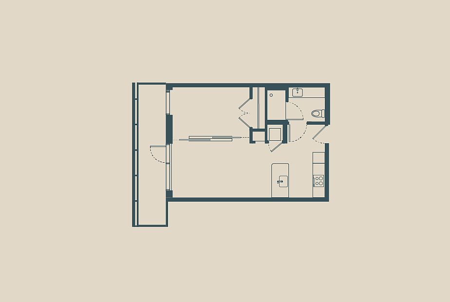 2nd image of 10 E Reed St #401