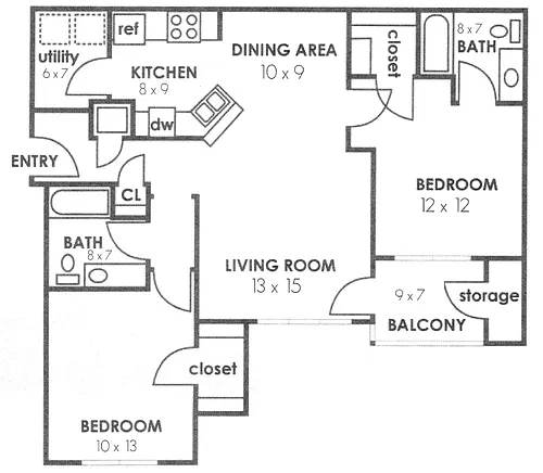 Floor plan B1