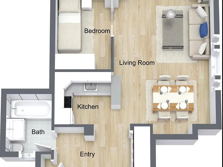Nob Hill Place - One Bedroom for Rent