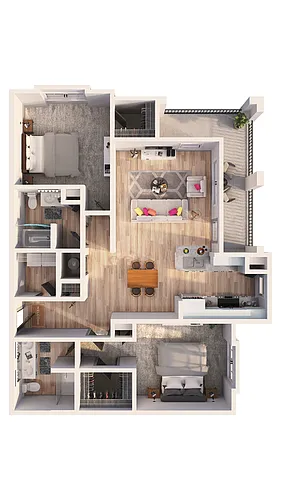 Floor plan B2J