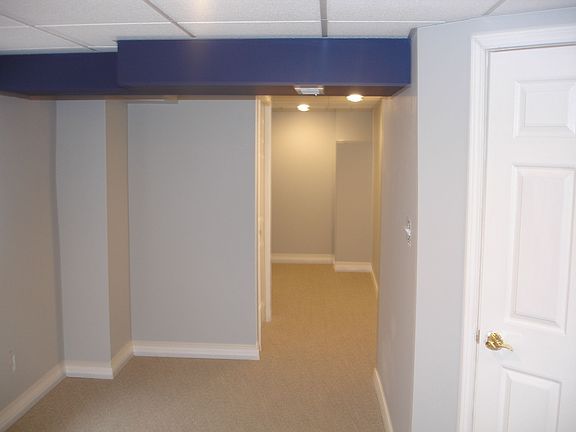 Basement hallway
