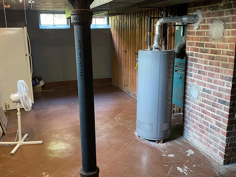 Dedicated Hot Water Heater and Lockable Storage Unit