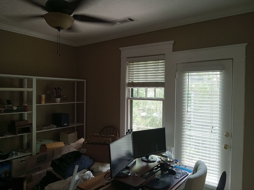 Second bedroom which will easily fit a queen or king sized bed, or use as a home office!