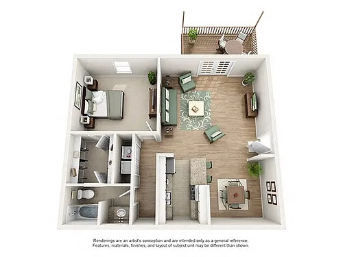 Floor plan The Vulcan