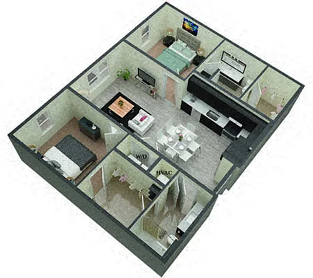 Floor plan Whitney