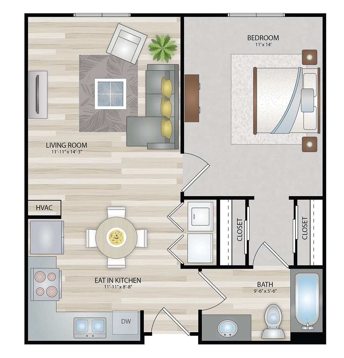 Floor plan A1