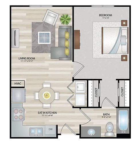 Floor plan A1