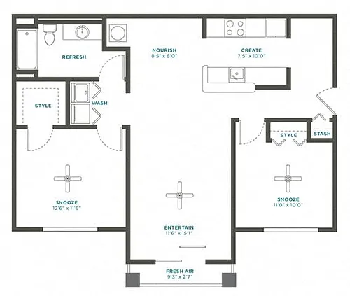Floor plan 2A Renovation 4