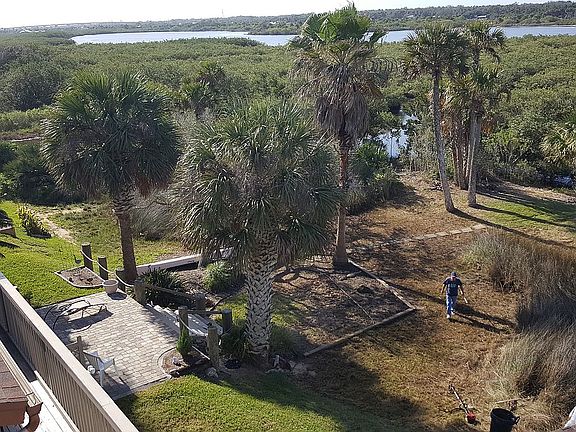 view from deck of intercoastal