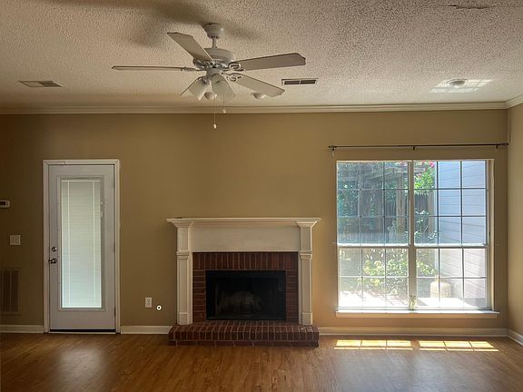 Family/entertainment room with gas fireplace