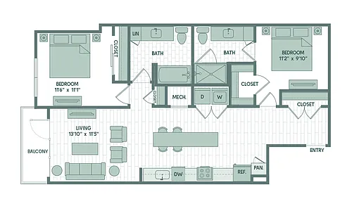 Floor plan B5