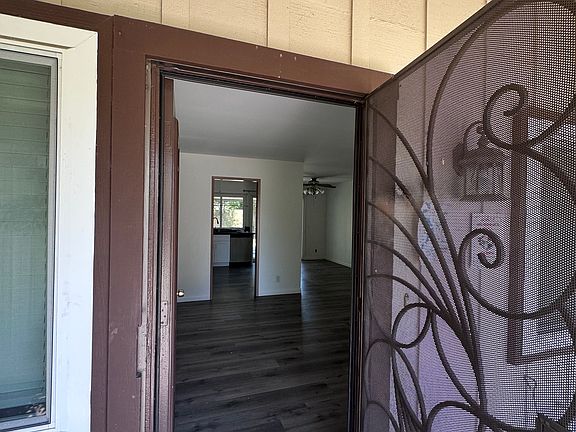 Entrance with security door