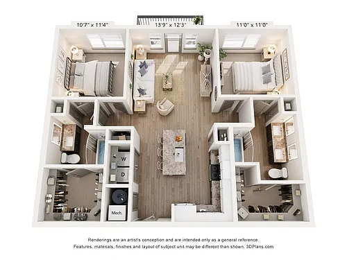 Floor plan B1