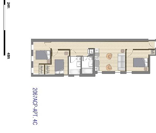 2nd image of 2067 A C P Jr Blvd APT 4C
