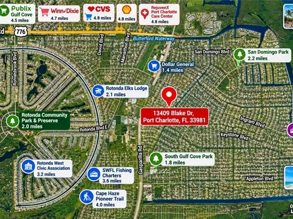 13409 Blake DR, PORT CHARLOTTE, FL 33981