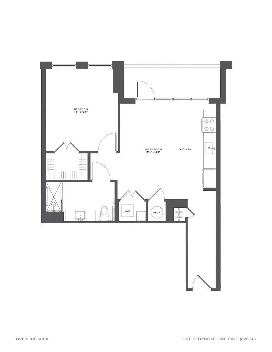 Floor plan A10A