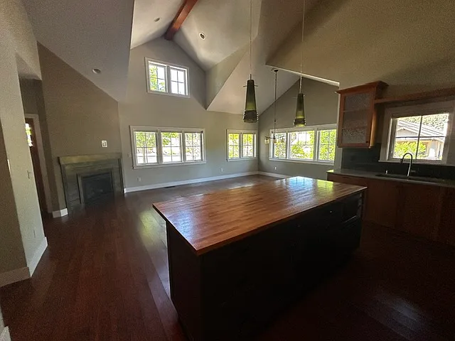 Living Room from kitchen counter