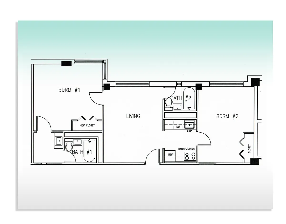 Floor plan Type M