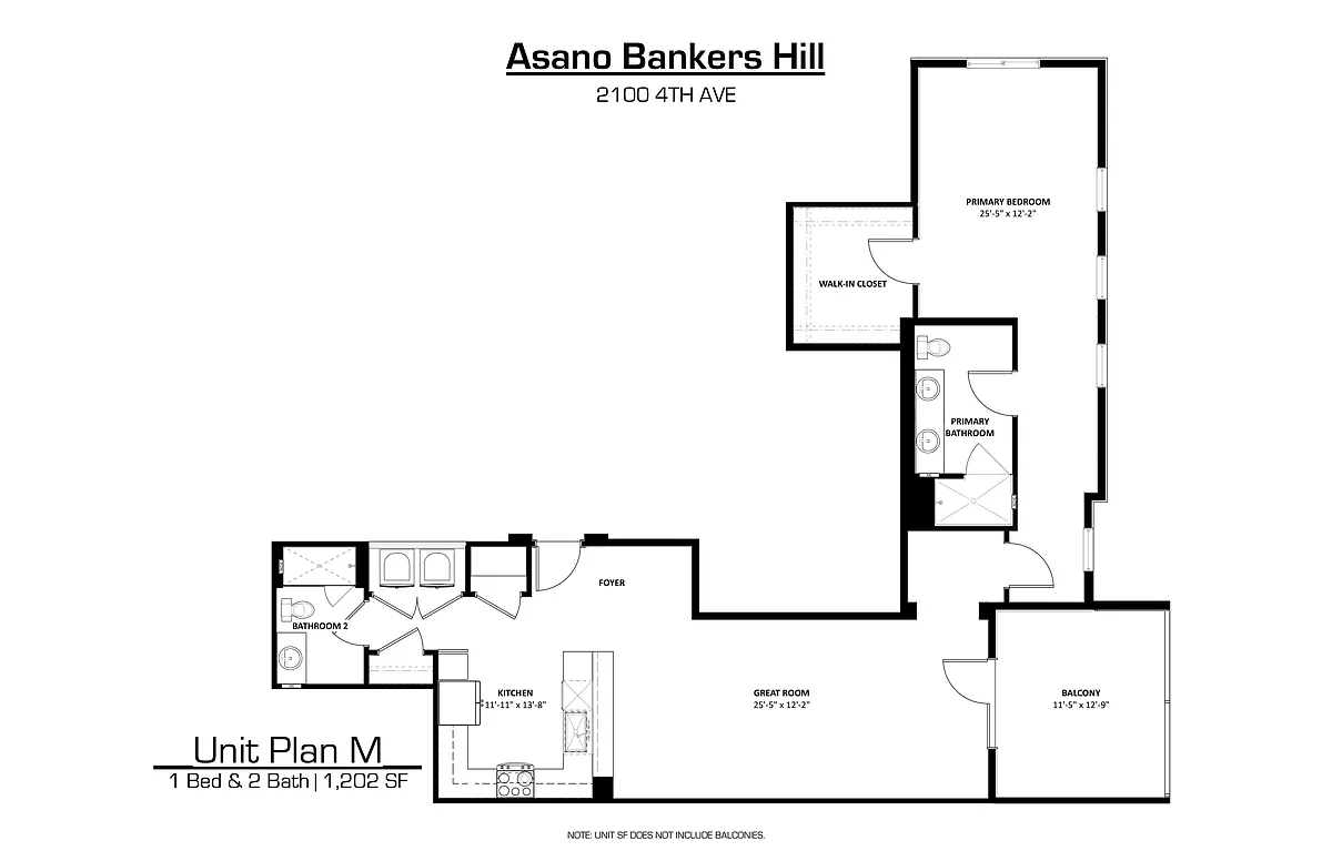 Floor plan Plan M