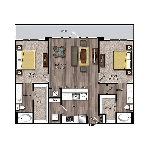 Floor plan PB7