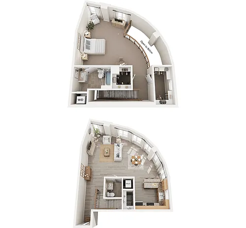 Floor plan Loft One