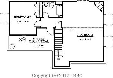 UNFINISHED BASEMENT FOR FUTURE
