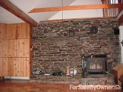 living room fireplace