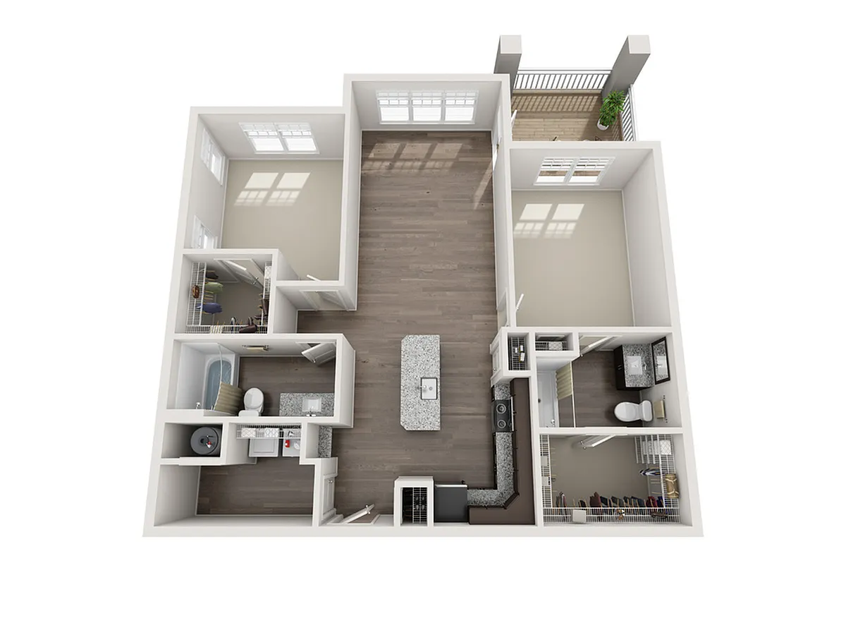 Floor plan B2