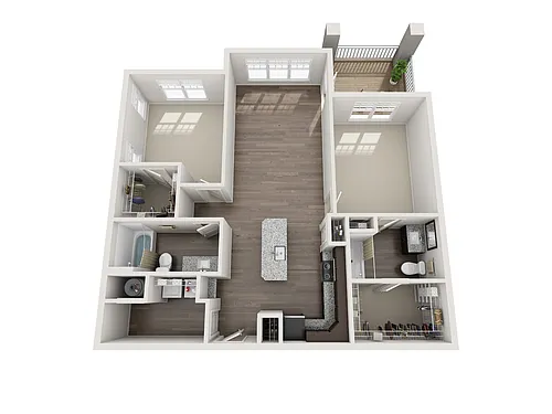 Floor plan B2