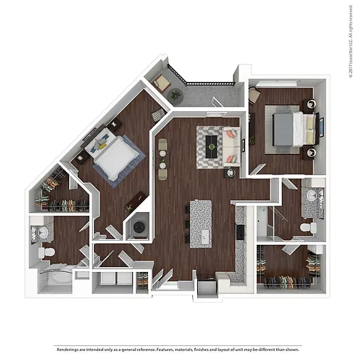 Floor plan Callaway