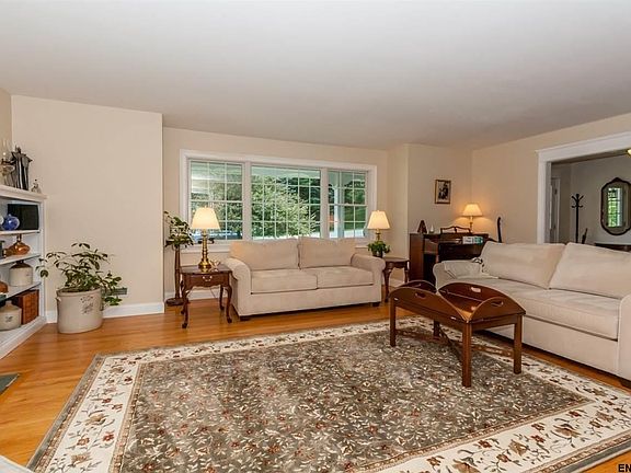 Bay window provides plenty of natural light.