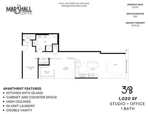 Floor plan 3B