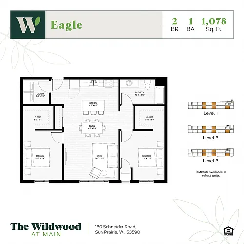 Floor plan Eagle 50%