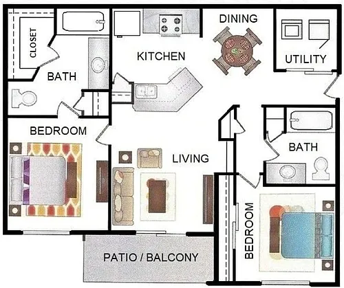 Floor plan B3