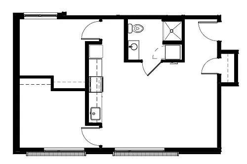 Floor plan The Cascade