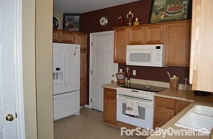 Doorway to garage.