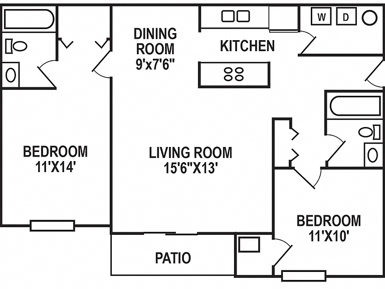 Four Worlds Apartments — Photo 105