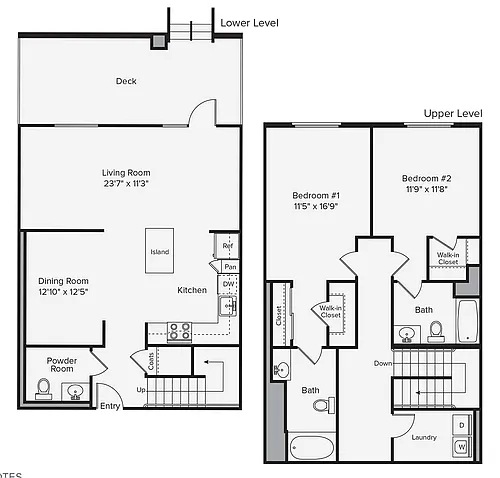 Floor plan 2TH-E01-112