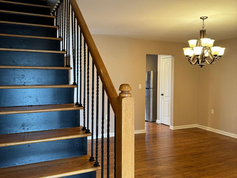 Stairs and Dining room