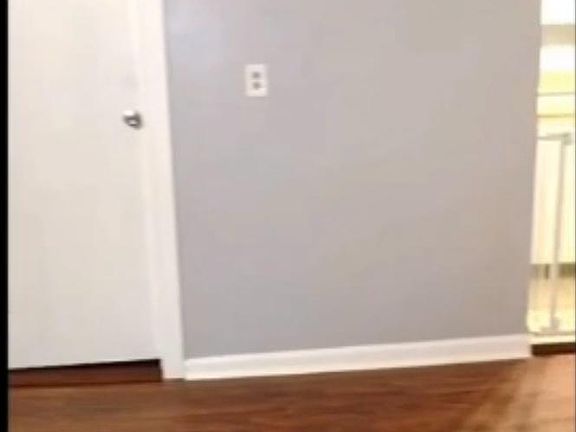 Recently updated living room with new flooring