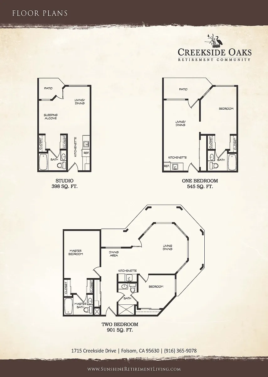 Floor plan Studio
