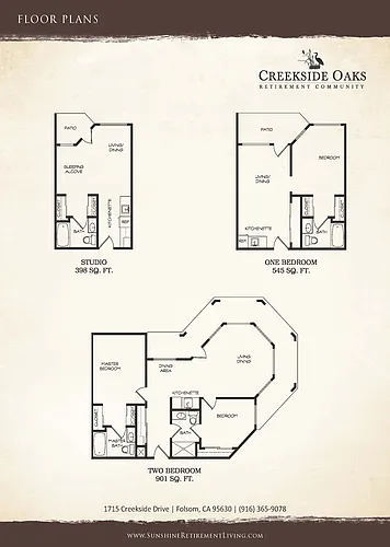 Floor plan Studio