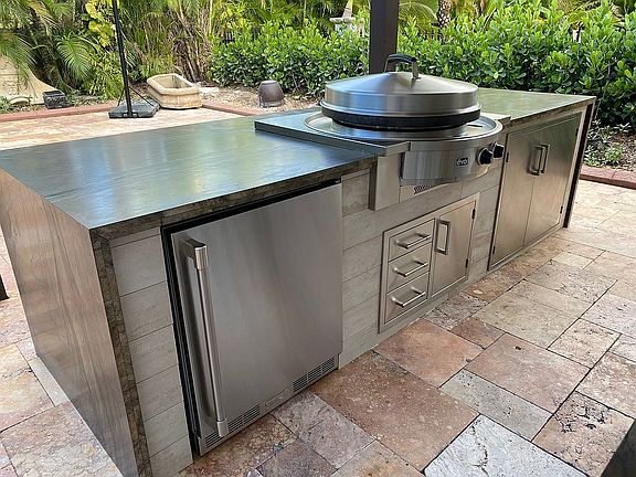 Outdoor Kitchen Island #1