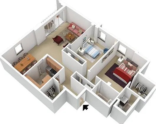 Tier 17 - 2bdr/2bath Tier 17 - 2bdr/2bath