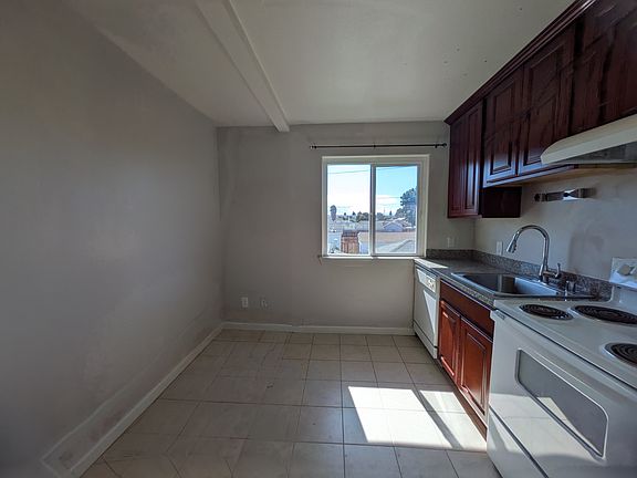 Kitchen with space for dining area