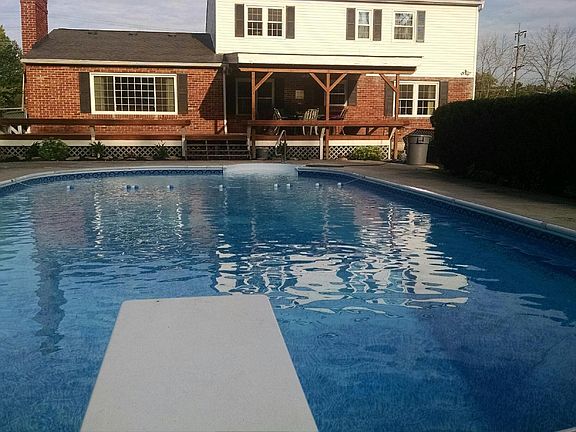 SCENE FROM DIVING BOARD