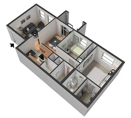 Floor plan The Cherry