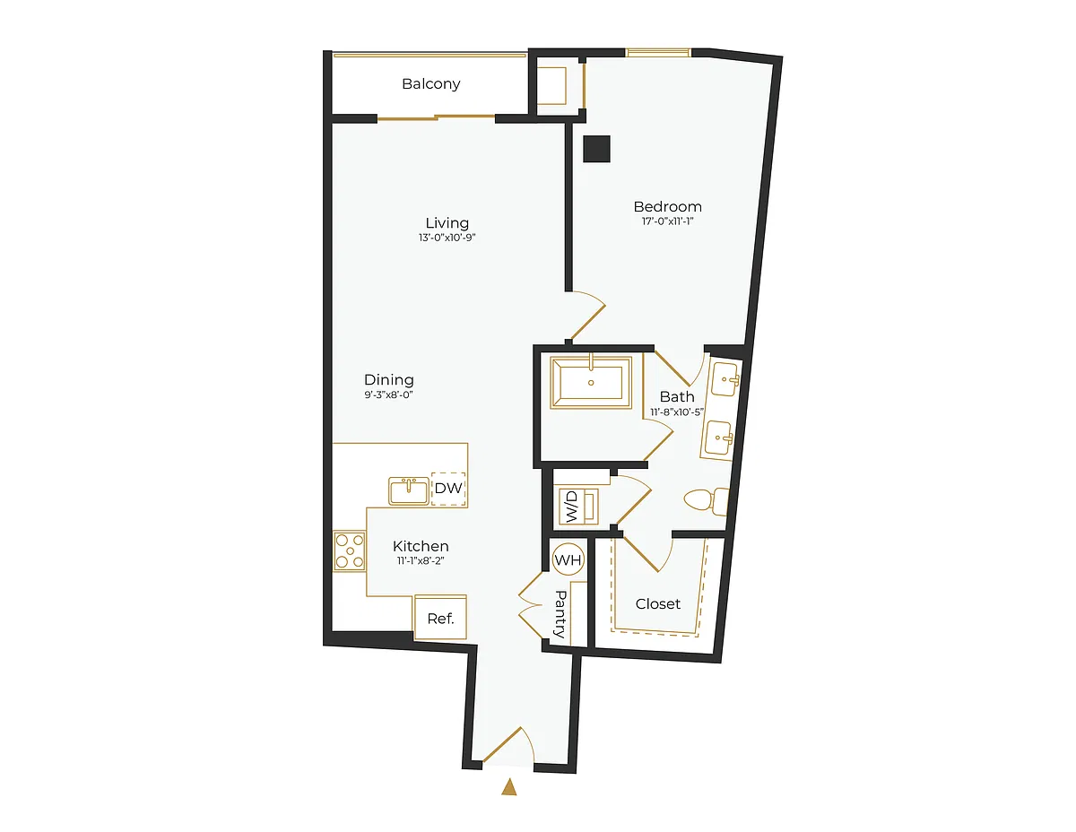 Floor plan A22